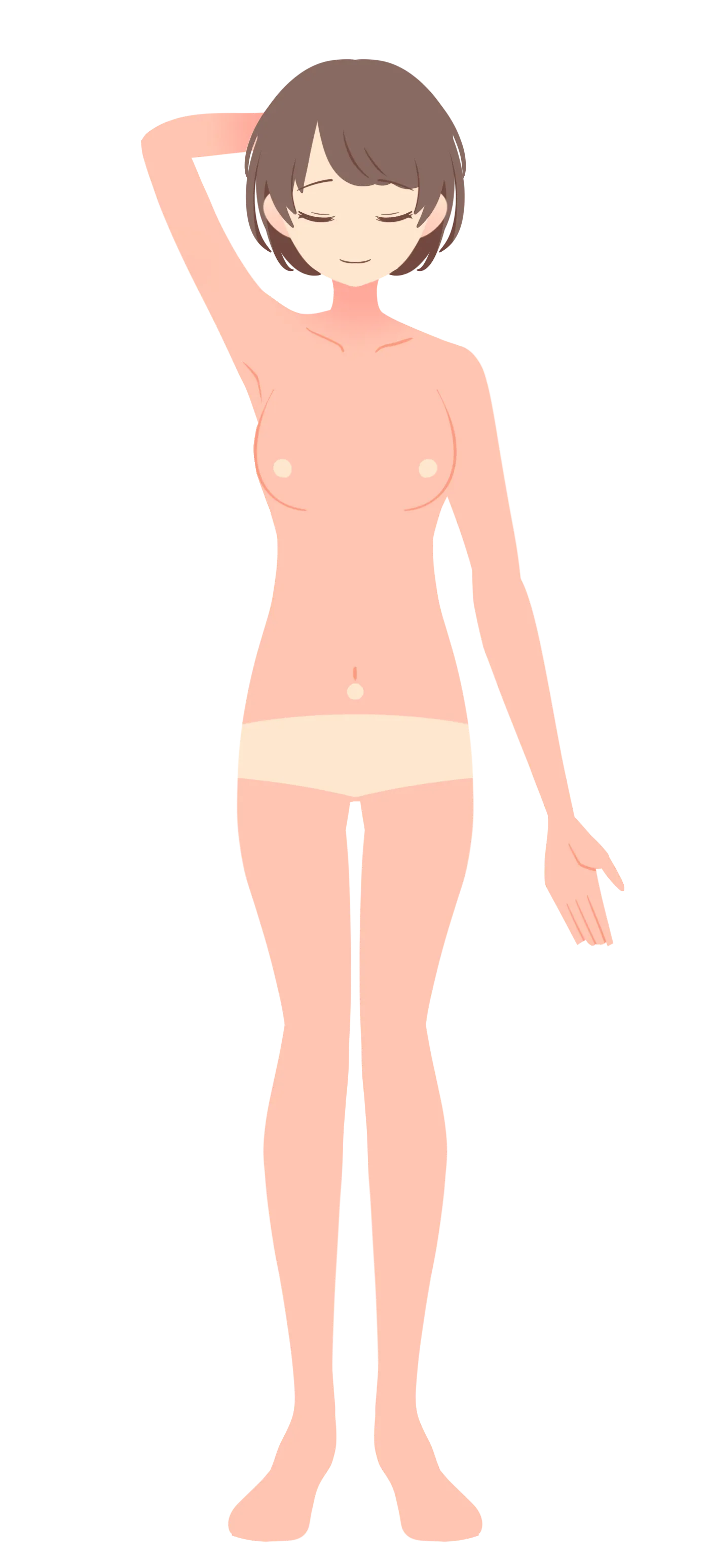 イラスト：全身コース（顔VIO除く）
