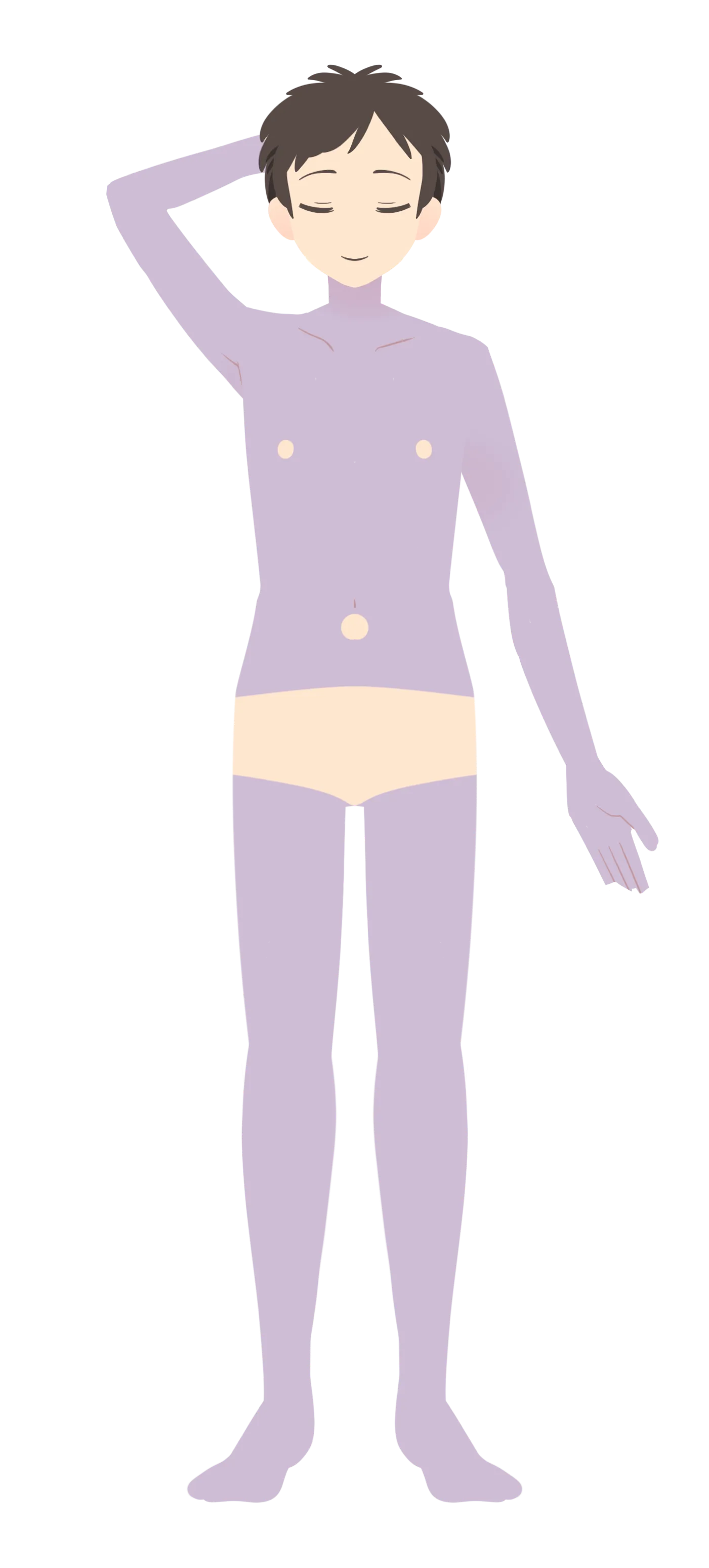 イラスト：全身コース（顔VIO除く）