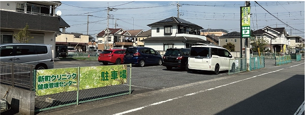 ③ 旧新町クリニック前駐車場